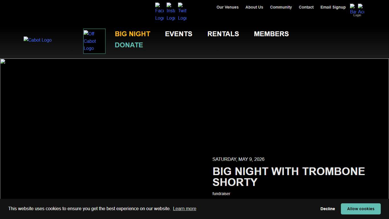 The Cabot | Music, Film & Arts in Beverly, MA